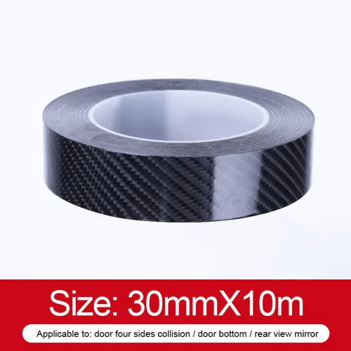 SEAMETAL Car 5D Carbon Fiber Vinyl Wrap Film Black Self Adhesive Car Wrap Foil Anti Scratch Sticker Waterproof Car Accessories