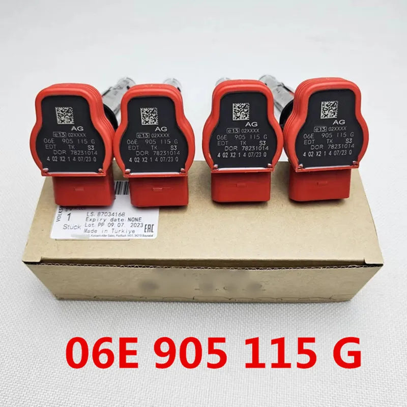 06E905115G Car Ignition Coils Pack For VW Beetle Jetta Golf 6 Passat Tiguan Touareg CC For Audi A1/3/4/5/6/7/8 TT Q3/5/7 S3/4 R8