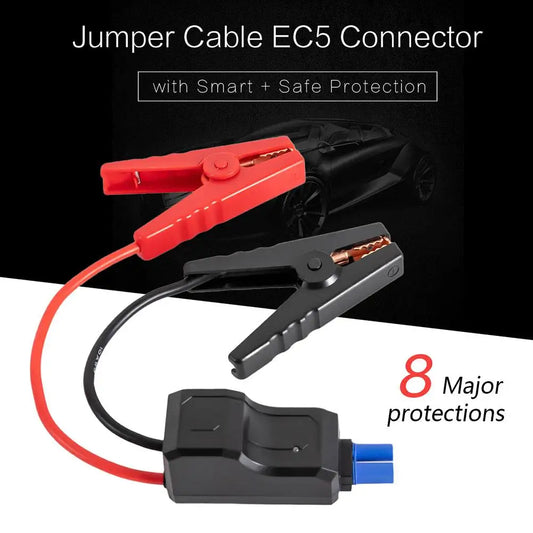 Car Emergency Battery Jump Cable Ec5 Clip Clip Trucks Car Connector Jumper Starter Alligator Alligator Clip Car J I3r0