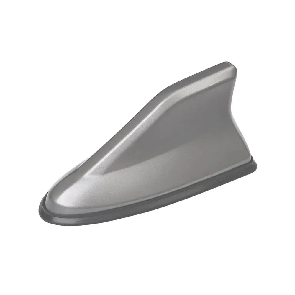 Waterproof Universal Car Radio Antenna Shark Fin Roof Decorative Antenna with Adhesive Tape Base with FM/AM Radio Function