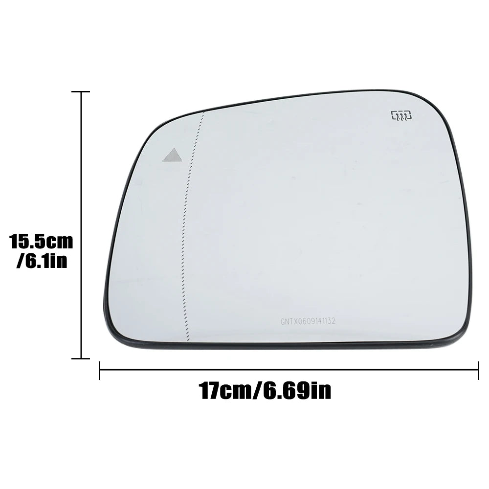 Door Wing Mirror Glass for Dodge Durango Jeep Grand Cherokee 2011-2021 Rearview Heating Mirror With Blind Spot Car Accessories