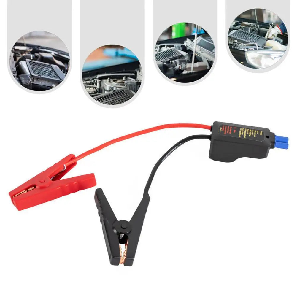 Car Emergency Battery Jump Cable Ec5 Clip Clip Trucks Car Connector Jumper Starter Alligator Alligator Clip Car J I3r0