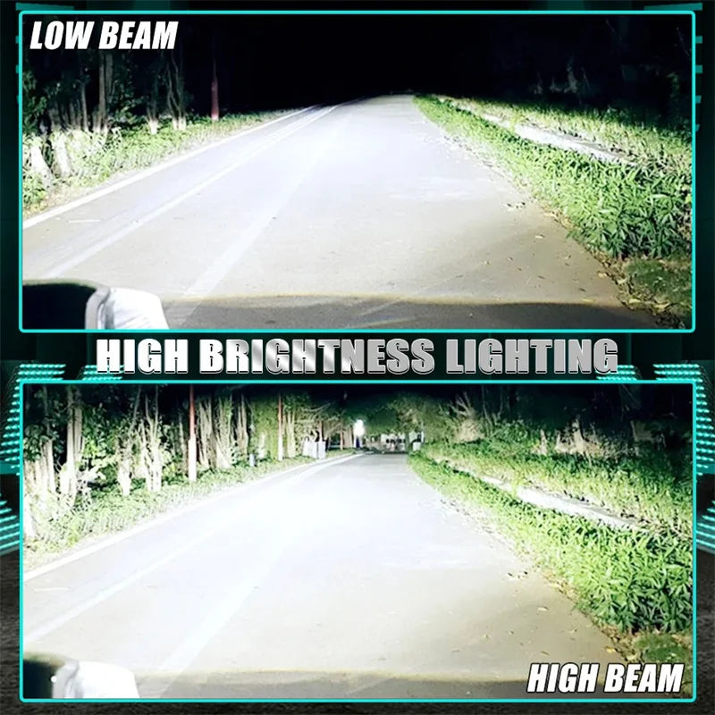 3000W H7 H4 H11 Led Car Headlight Bulbs Six Copper tubes 3500000LM 9980 CSP Canbus H1 H8 9005 HB3 9006 HB4 9012 HIR2 Turbo Lamp