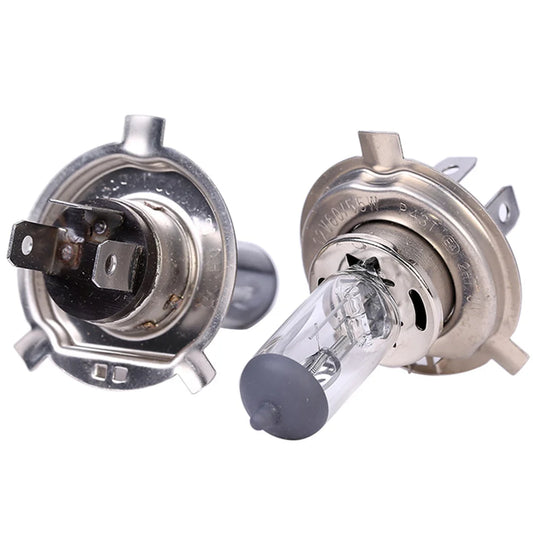 2pcs H4 55W 12V 4300K Headlights Super Bright White Fog Halogen Bulb Car Head Light Lamp Car Styling Car Light Source