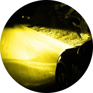 2Pcs H15 LED Bulb Headlight 3570 CSP Car Fog Light High Beam Day Driving Running Light 12V 6000K White Auto Lamp for VW Audi BMW