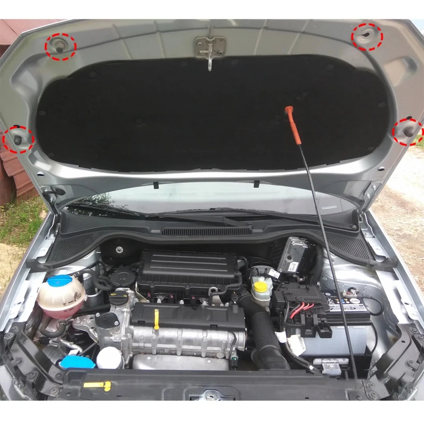 Car Universal Engine Hood Bonnet Back Door Buffer Cushion Rubber Mount For AUDI VW Skoda Seat BMW MINI Ford Mercedes Land Rover