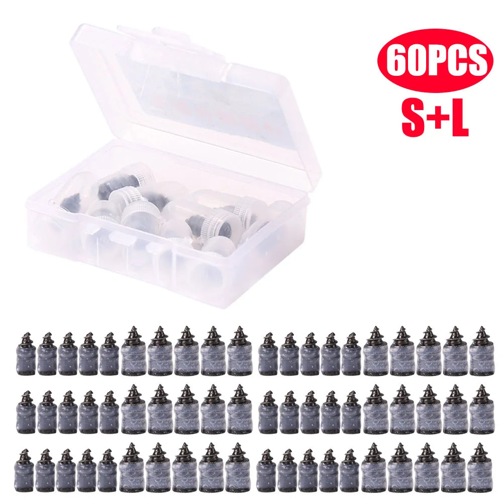 10-100PCS Universal Vacuum Car Tyre Repair Rubber Nail For Car Motorcycle Scooter Tubeless Tire Repair Kit Glue Free Tire Nails