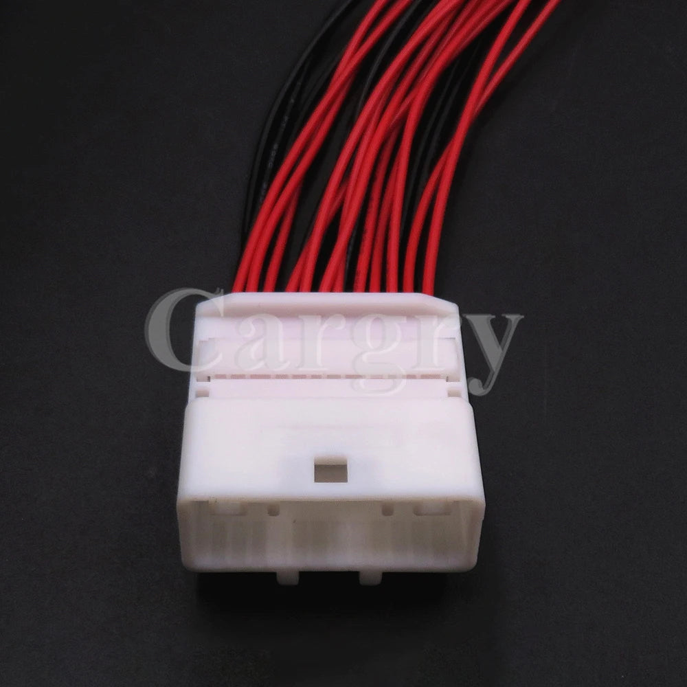 1 Set 24P 1473413-1 1318917-1 1376103-1 AC Assembly Car Rearview Mirror Male Female Docking Electric Wire Unsealed Socket