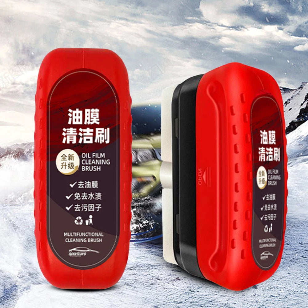 120ml Car Glass Oil Film Remover Glass Polishing Compound Windshield Cleaner Car Glass Polishing Clear Window Auto Detailing