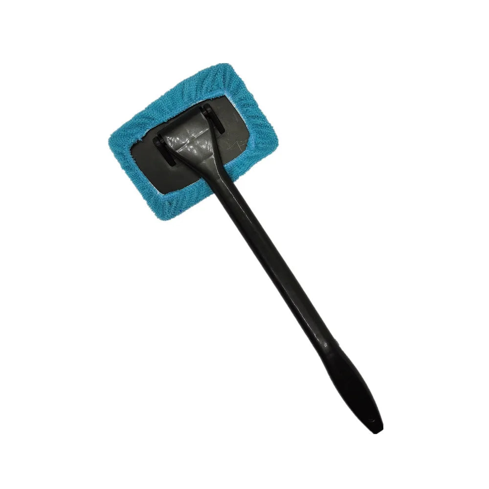 Car Window Cleaner Brush Kit Windshield Cleaning Wash Tool Inside Interior Auto Glass Wiper With Long Handle Car Accessories