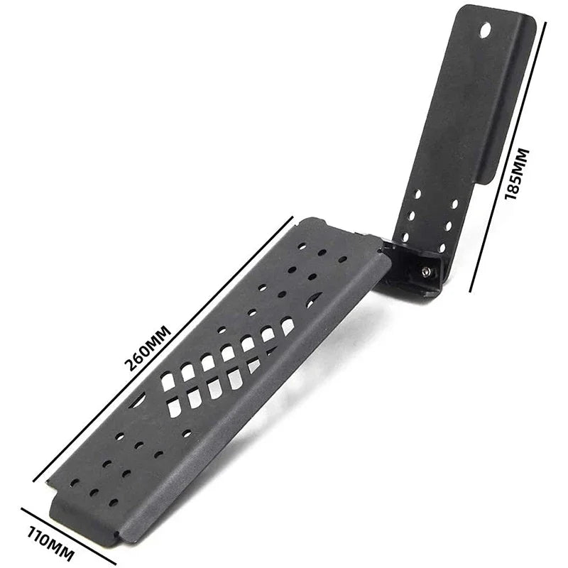 Car Left Foot Rest Pedal Brake Footrest Kick Panel for Jeep Wrangler JL JLU 2018 -2022 & Gladiator JT 2020 2 doors