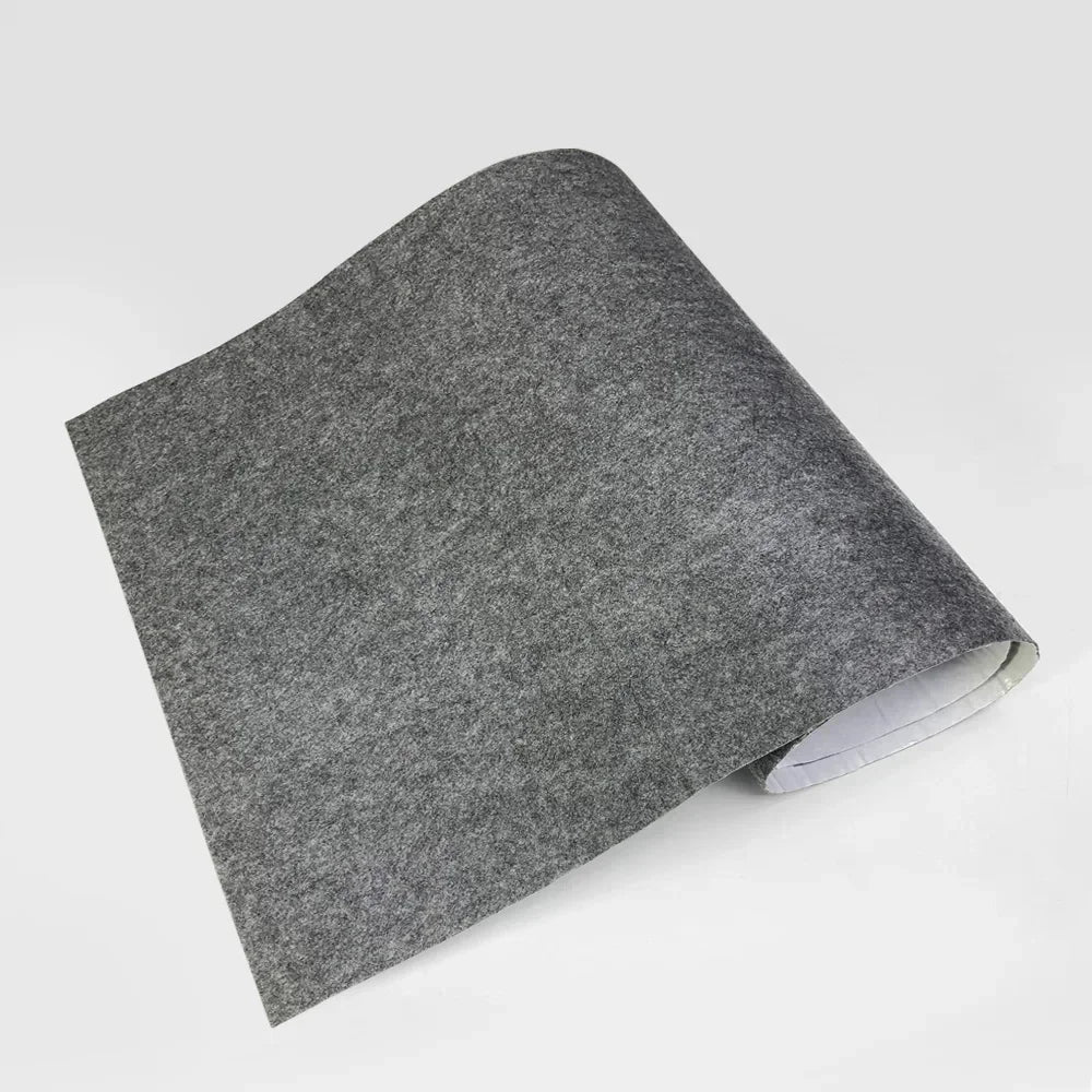 Car Lining Carpet Felt DIY Self Adhesive Non-Woven Fabric Subsidy Renew Felt Carpet Interior Repair Stickers for Cars 50x100cm