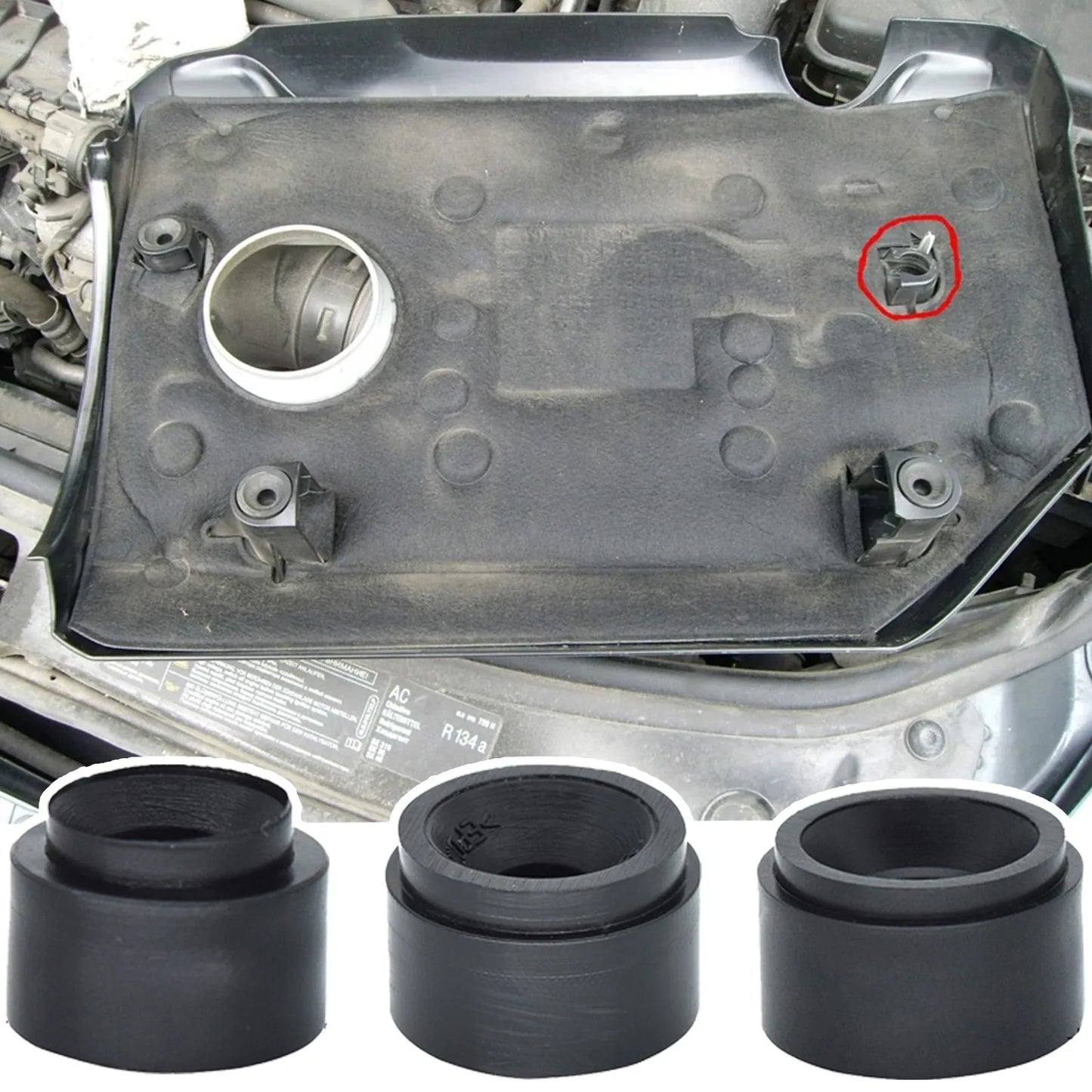 Car Universal Engine Hood Bonnet Back Door Buffer Cushion Rubber Mount For AUDI VW Skoda Seat BMW MINI Ford Mercedes Land Rover