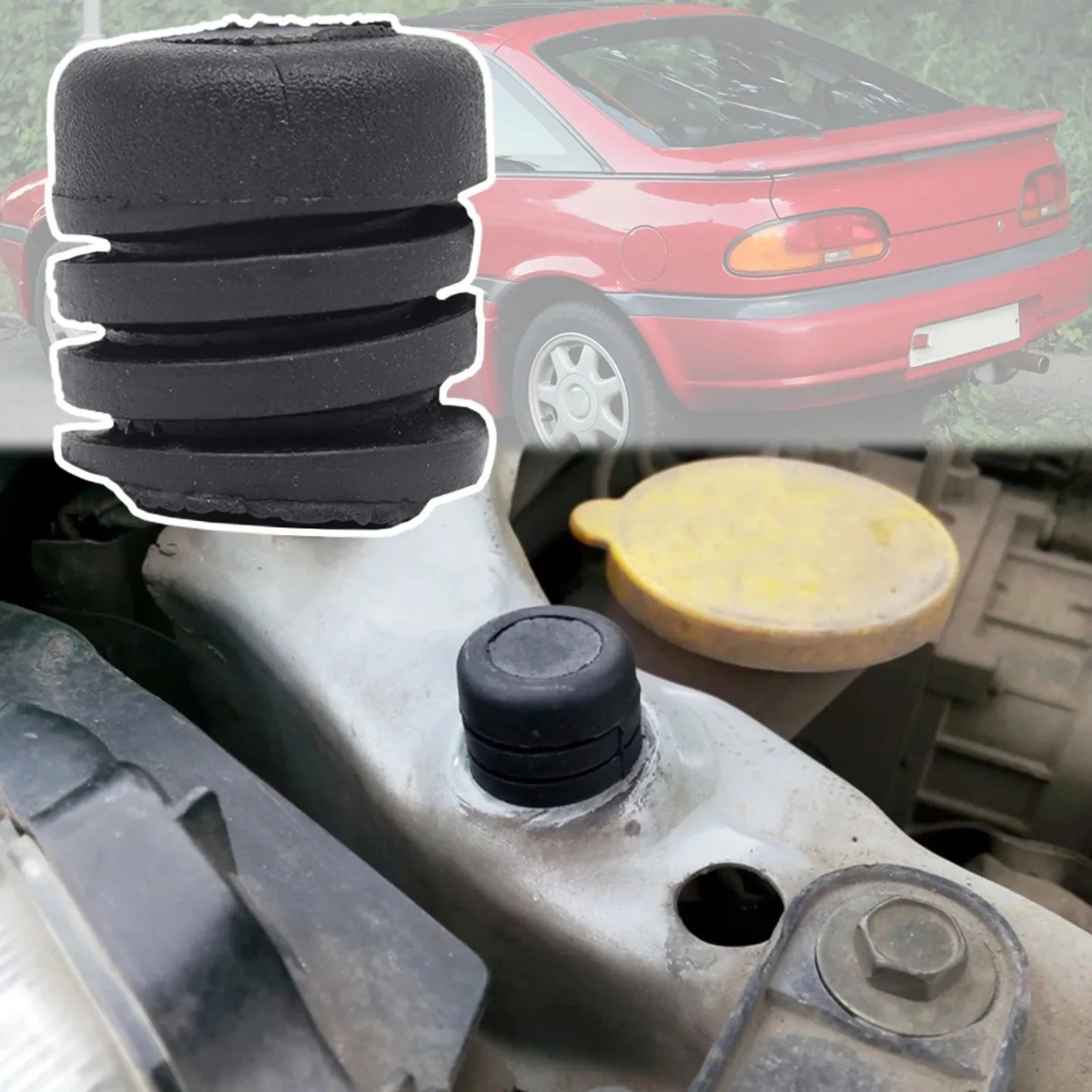 Car Universal Engine Hood Bonnet Back Door Buffer Cushion Rubber Mount For AUDI VW Skoda Seat BMW MINI Ford Mercedes Land Rover