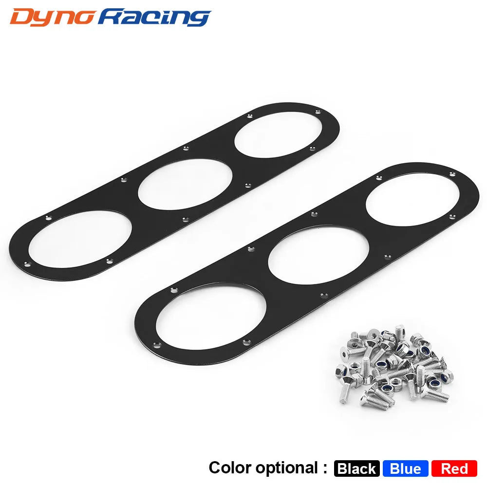 2pcs Rear Bumper Diffuser For Universal Car Rear Bumper Air Diversion Diffuser Panel BX100863