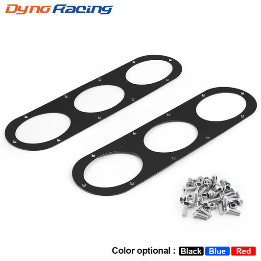 2pcs Rear Bumper Diffuser For Universal Car Rear Bumper Air Diversion Diffuser Panel BX100863