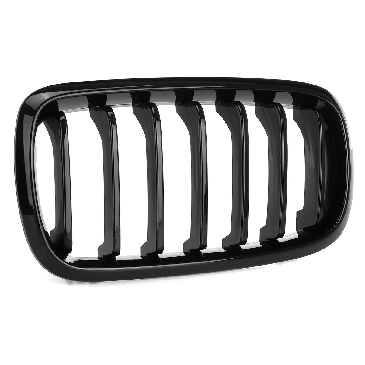 Glossy Black Car Grille Grill Front Kidney Single Line For BMW X5 F15 X6 F16 X5M F85 X6M F86 2014-2018 Car Racing Grills