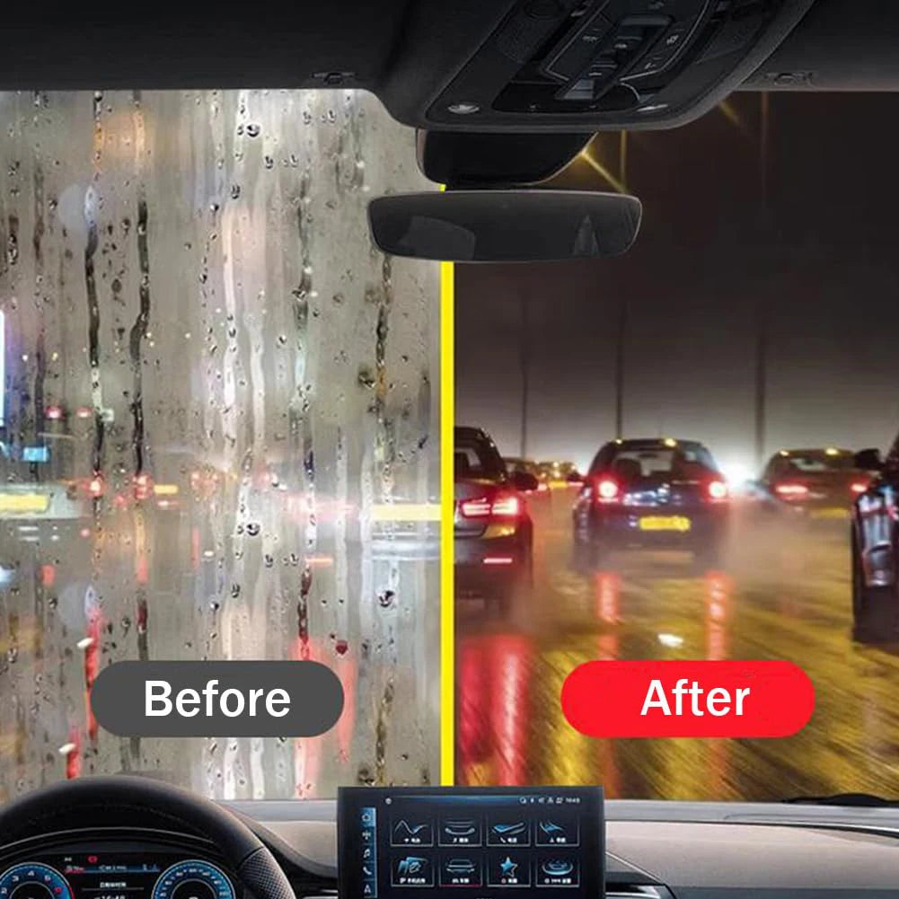 120ml Car Glass Oil Film Remover Glass Polishing Compound Windshield Cleaner Car Glass Polishing Clear Window Auto Detailing