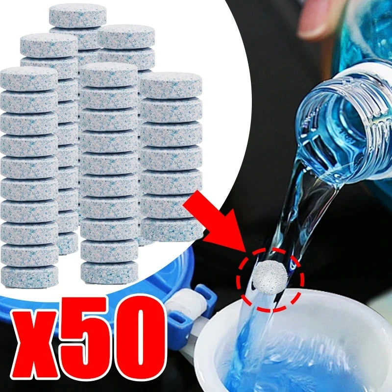 Car Windshield Glass Concentrated Washer Tablets Car Effervescent Washer Fluid Wiper Glass Solid Cleaning Tablets for Car Window
