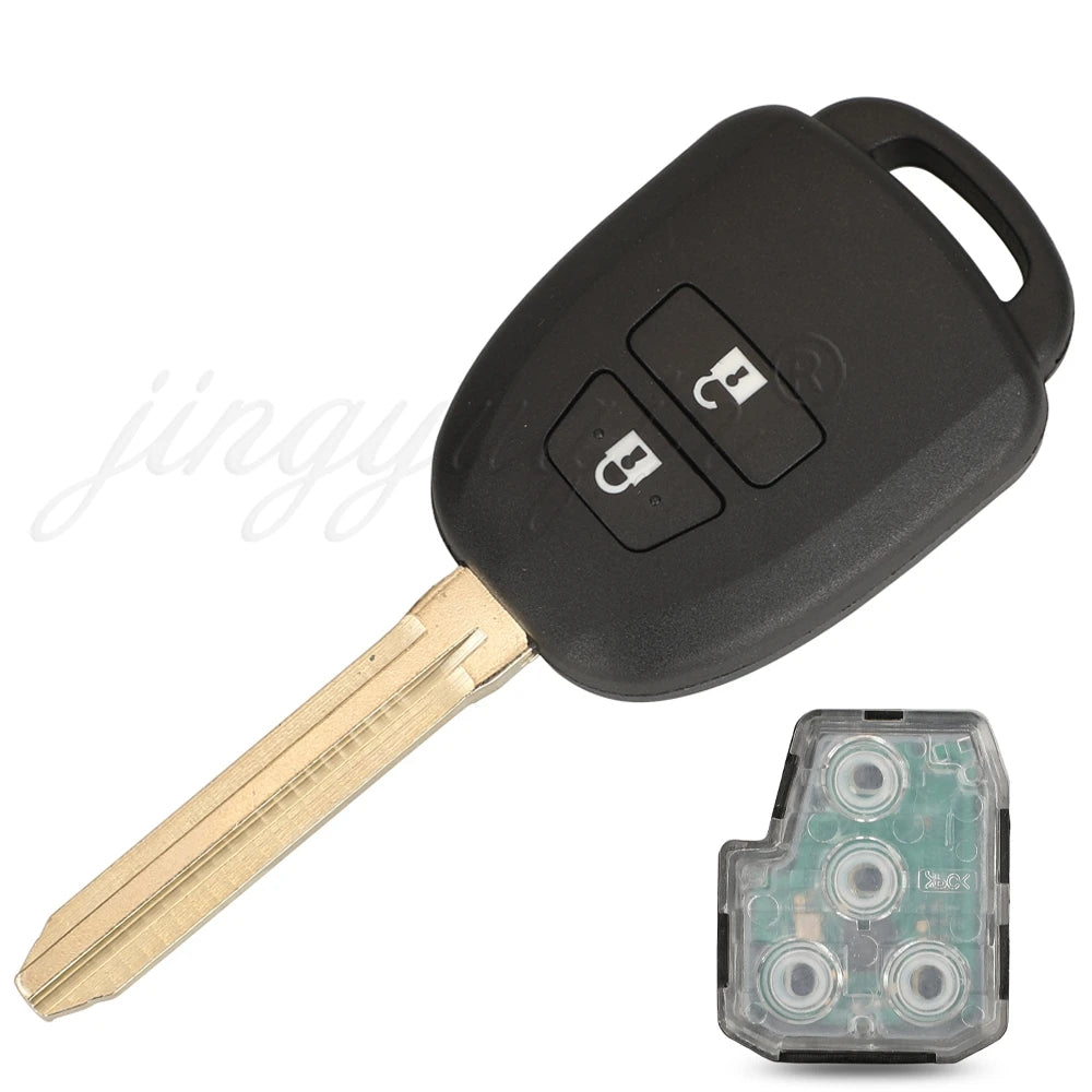 jingyuqin HYQ12BDP 314Mhz H Chip Remote Car Key For Toyota Tacoma /Tacoma Combo RAV4 Kluger Higlander 89070-42880 04020 Fob