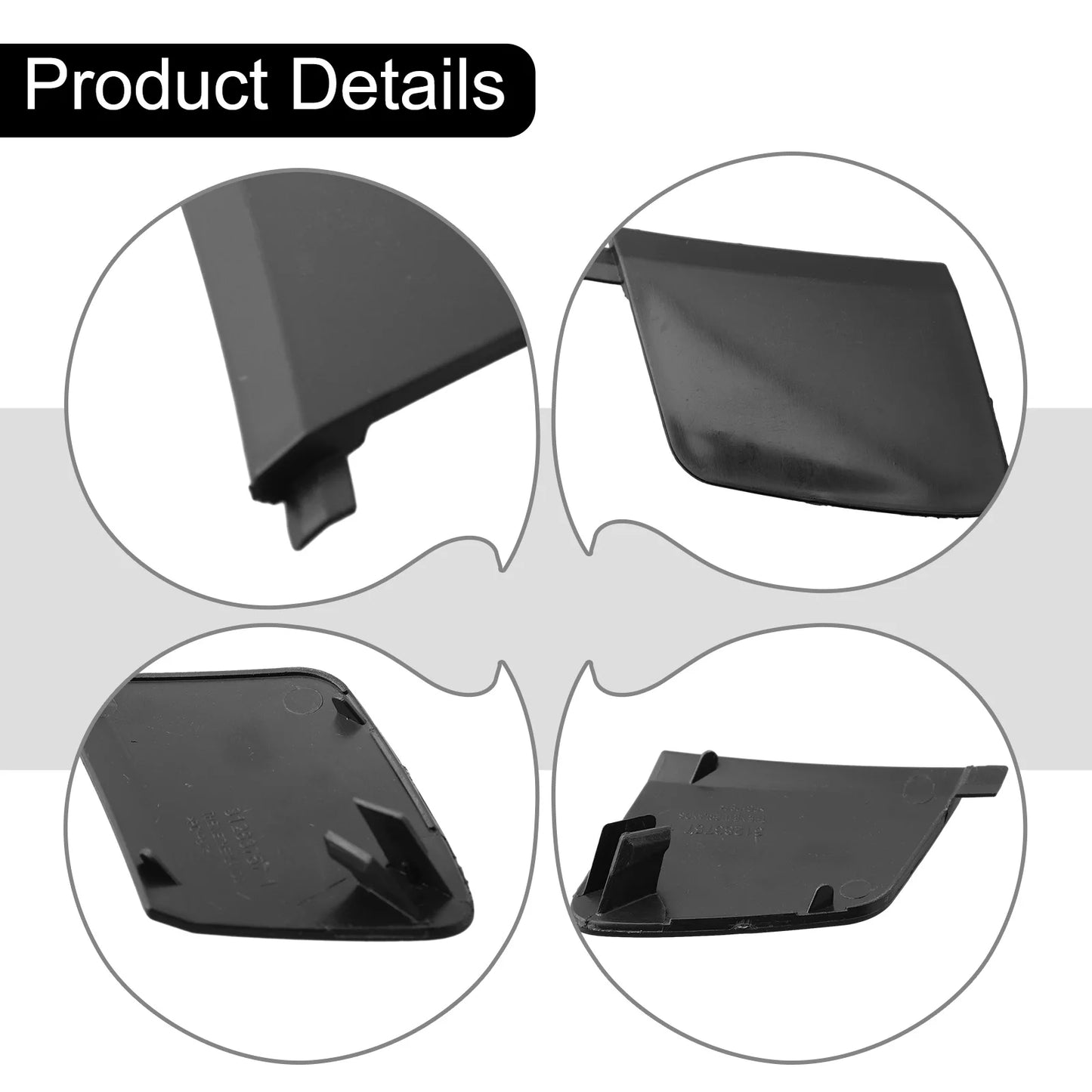 Reliable Protection With Car Rear Bumper Tow Hook Eye Cover Cap For Volvo V40 2013 2016 OEM Part Number 39814200