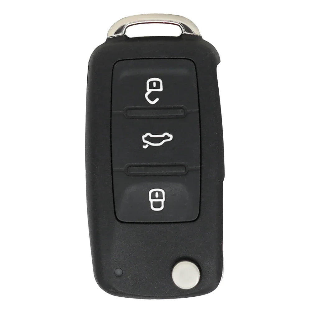 XNRKEY Aftermarket  3B 434Mhz ID48 Flip Remote Car Key Fob For VW PASSAT Polo Skoda Seat Polo/Golf/Beetle  5K0837202AD NO  Logo
