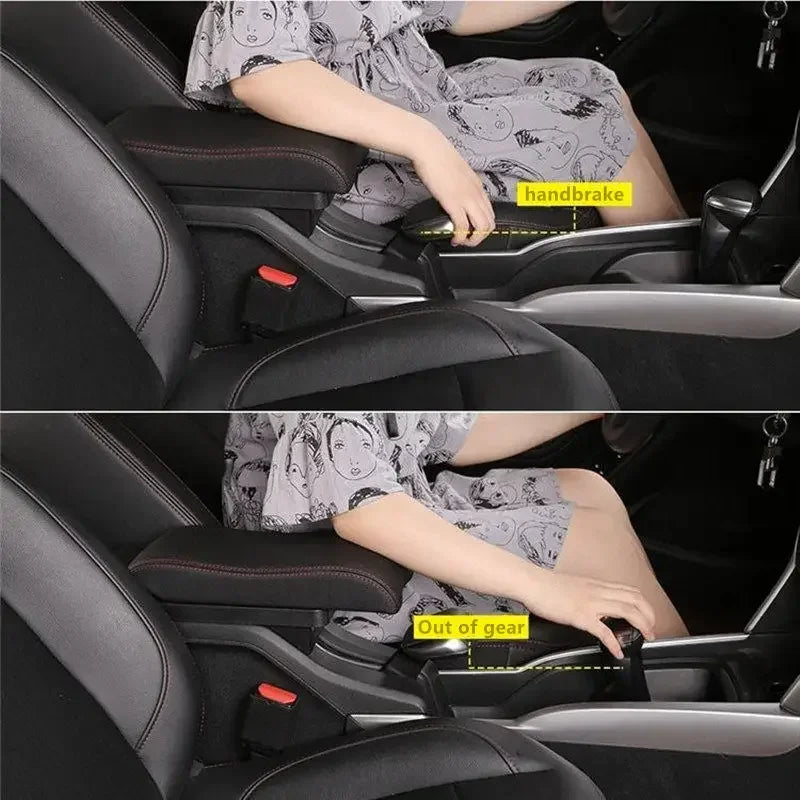 For Honda Civic 7 Generation Armrest Box Central Store Content Car-styling Decoration with Cup Holder USB Accessories