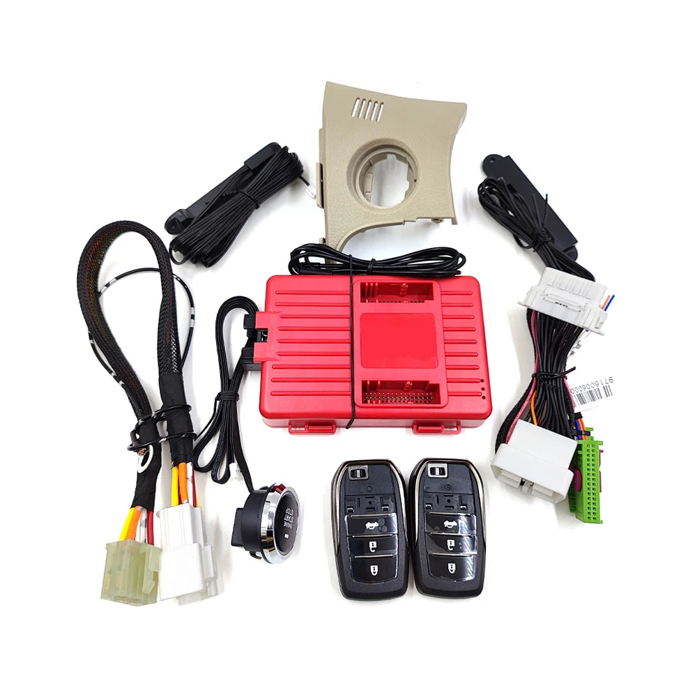 For Toyota Corolla Year 2008-2013 Upgrade Engine Push Start Stop System Remote Starter Keyless Entry Plug Play Car Accessories