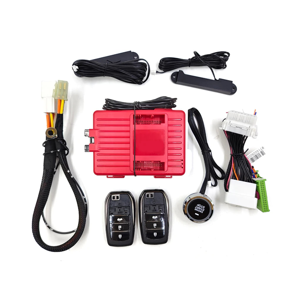 For Toyota Corolla Year 2008-2013 Upgrade Engine Push Start Stop System Remote Starter Keyless Entry Plug Play Car Accessories