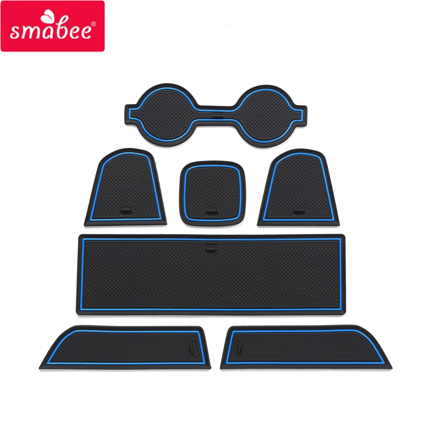 ZUNDUO for Toyota GR86 86 Subaru Brz 2022 Anti-Slip Gate Slot Cup Mat Door Groove Pad Accessories