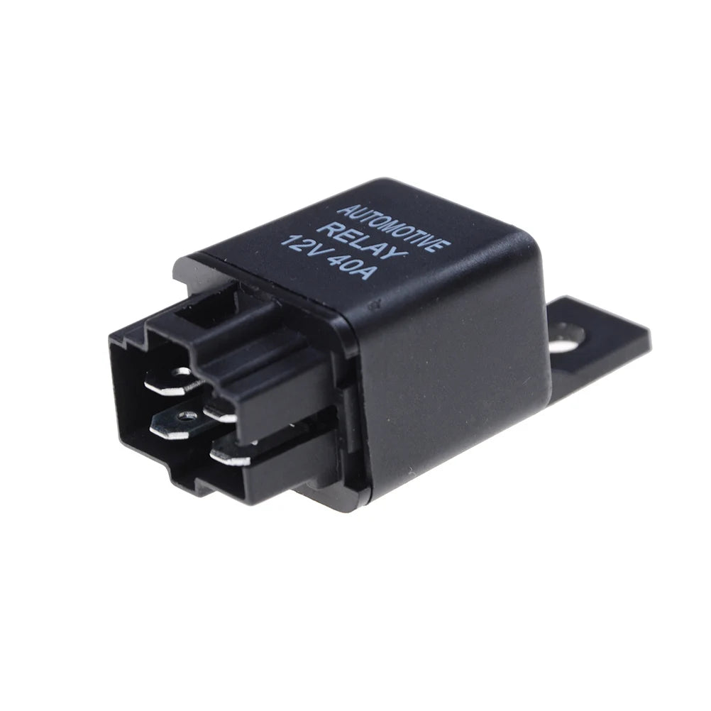 1Pc 12V 40A Car Automotive Relay 4 Pins SPST Alarm Relay with relay socket