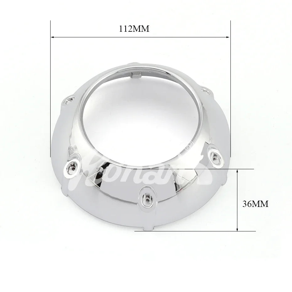 RONAN 2.5'' 3.0'' Headlight Shrouds for Hella kito Q5 MH1 Bi-Xenon Bi-LED Projector Lens Car Styling Retrofit Mask Cover