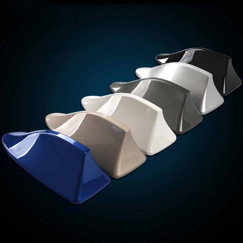 Car Antennas Shark Fin Antenna Auto Radio Signal Aerials Roof Antennas For Universal Kia/Nissan/Toyota/Hyundai/BMW Car Styling