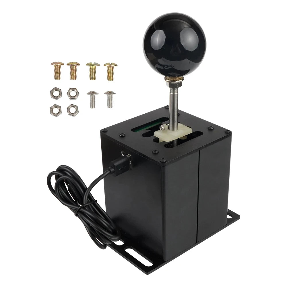 PC USB H Gear Shifter For Logitech G27 G29 G25 G920 For Thrustmaster T300RS/GT Shift Knob For ETS2 Simracing Racing Game