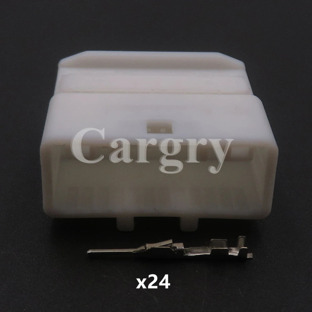 1 Set 24P 1473413-1 1318917-1 1376103-1 AC Assembly Car Rearview Mirror Male Female Docking Electric Wire Unsealed Socket