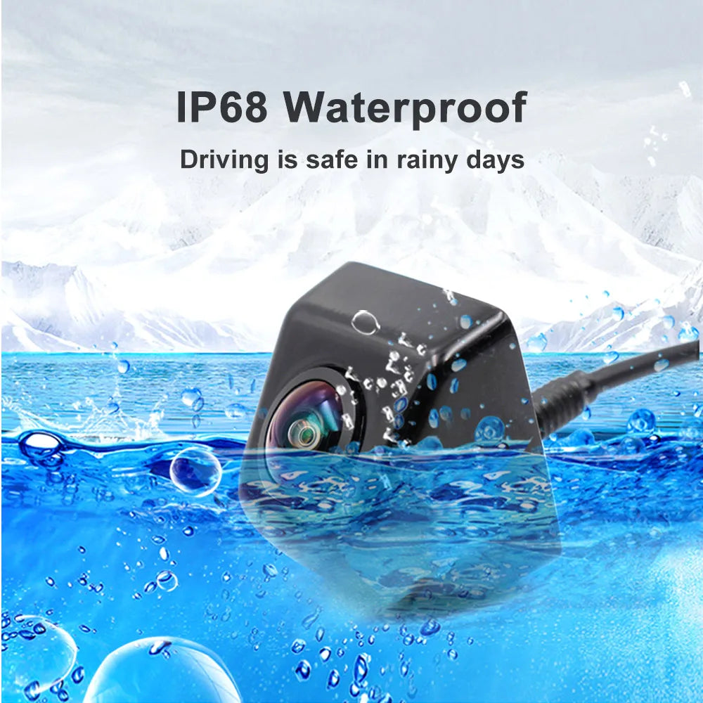 SMARTOUR AHD/CVBS 1080P Night Vision Black Car Rear View Camera Metal Body Vehicle Reverse Backup Fisheye Lens Camera With 4 Pin