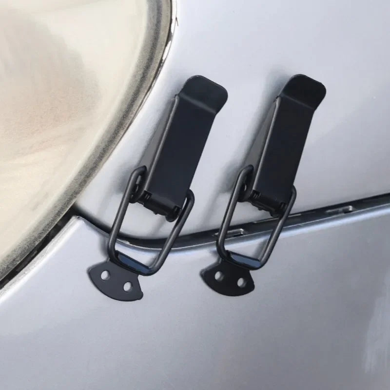 Car Fender Fixed Buckle Bumper Pull Rod Large Surround Leaf Board Connect Buckle Trunk Decoration Snap Modification Accessories