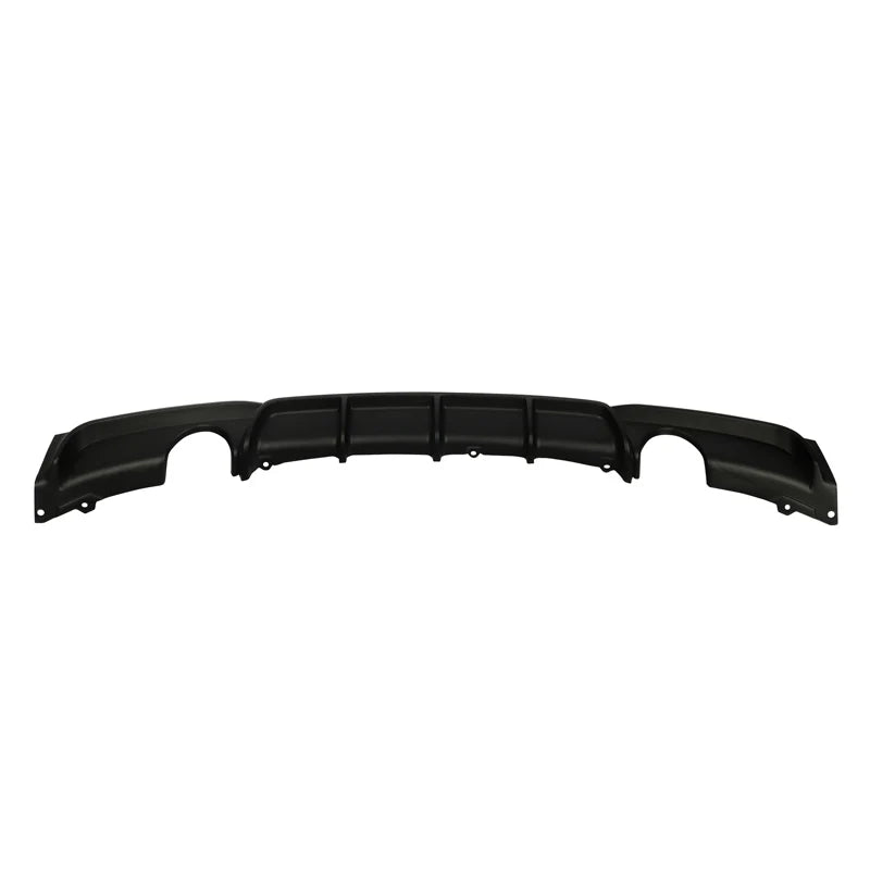 Magickit M Sport Diffuser For BMW 3 Series F30 F31 2012-2018 M Performance Rear Bumper Lip Diffuser Mattle Black