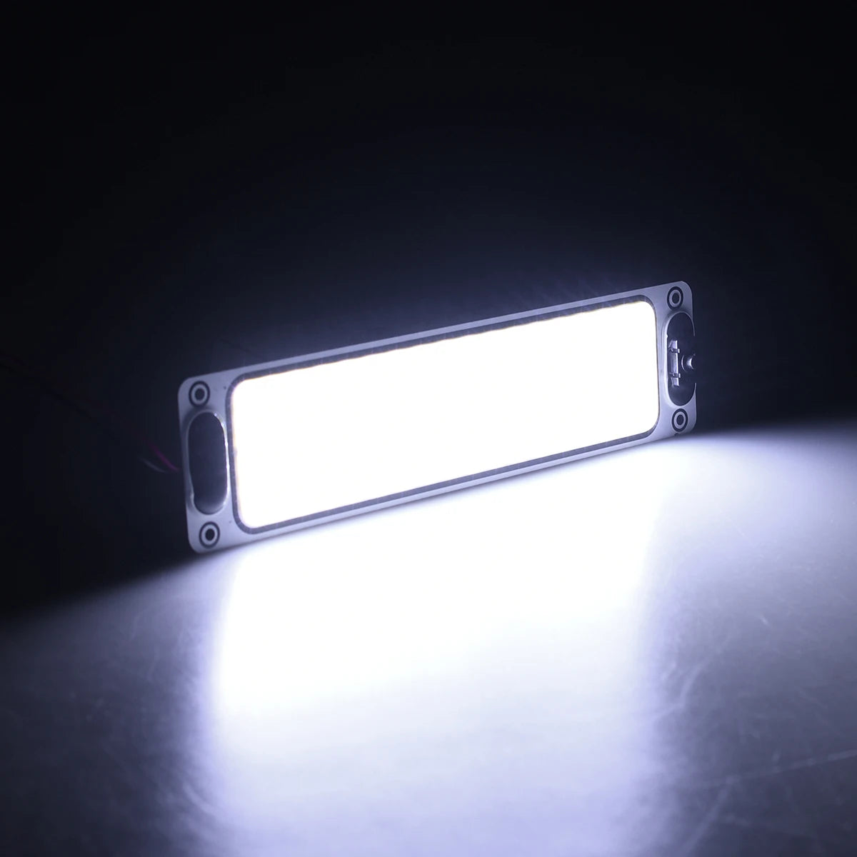 12-24V LED Car Interior Lighting Reading Night Strip Light Interior Light Ceiling Lamp with On Off Switch for Van Lorry Truck