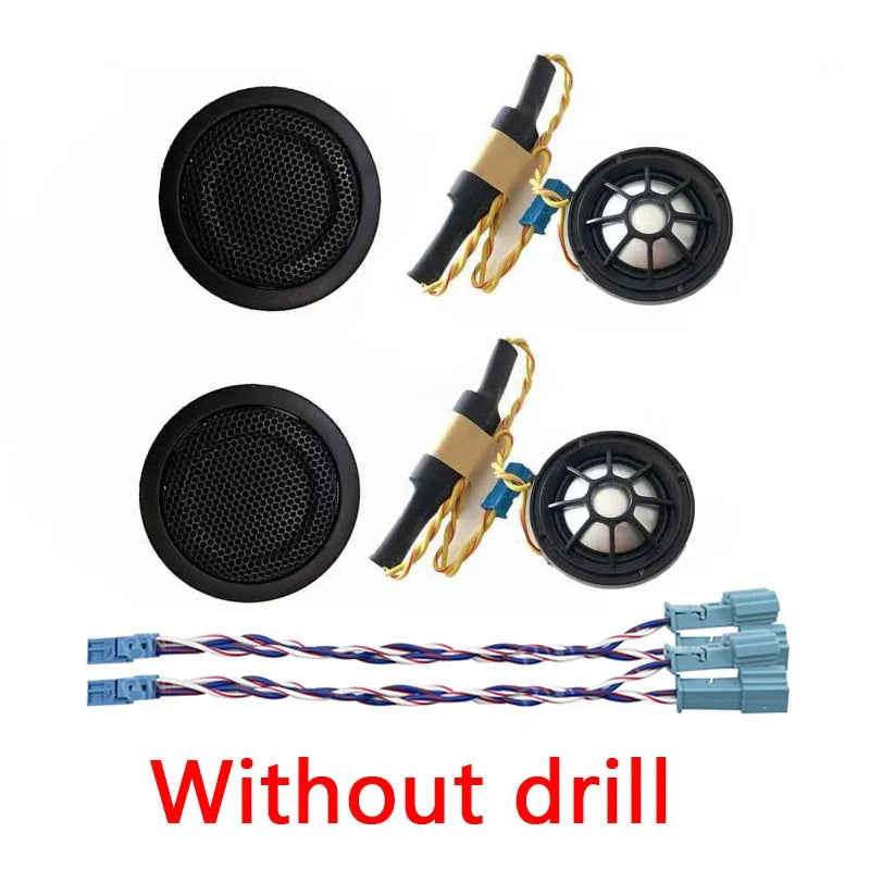 Rear Door Panel Tweeter Cover For BMW F30 F31 F32 F33 F34 F48 F36 F80 F39 X1 X2 3 GT 2 4 Series Speakers Case