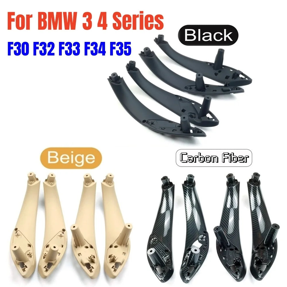 For BMW 3 Series F30 F80 F31 F32 F33 F34 F35 F36 2013-18 Interior Door Pull Handle Inside Panel with Cover Trim Car Asseccories