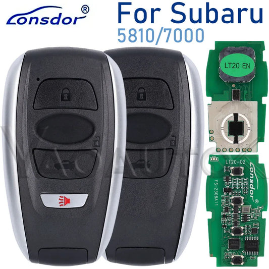 Lonsdor Smart Remote Key For Subaru LT20-02EN 5801 7000 Impreza Fit K518 KH100+ STI WRX Legacy Outback Forester Ascent Crosstrek