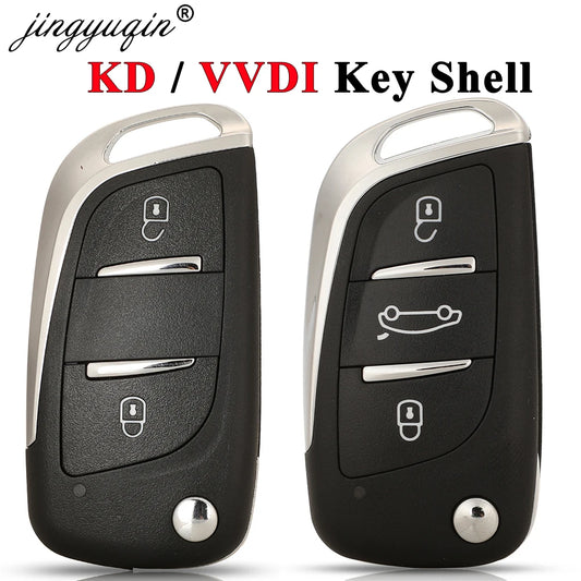jingyuqin Flip KD Modified Key Shell Case for Keydiy B11 B11-2 NB11 NB11-2 Xhorse XNDS00EN XKDS00EN XEDS01EN Empty Body Housing