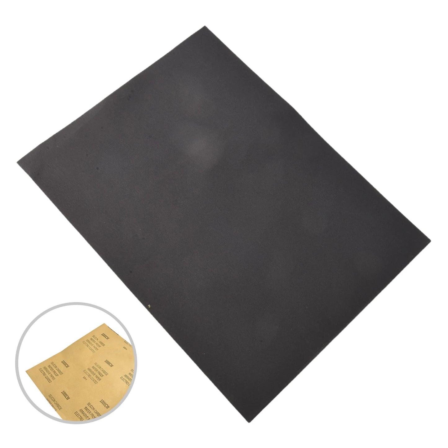 Sand Paper Sandpaper 1000/2000/5000/7000 Grit Waterproof Paper Wet/Dry For Construction Automobile Wood Products And Machining