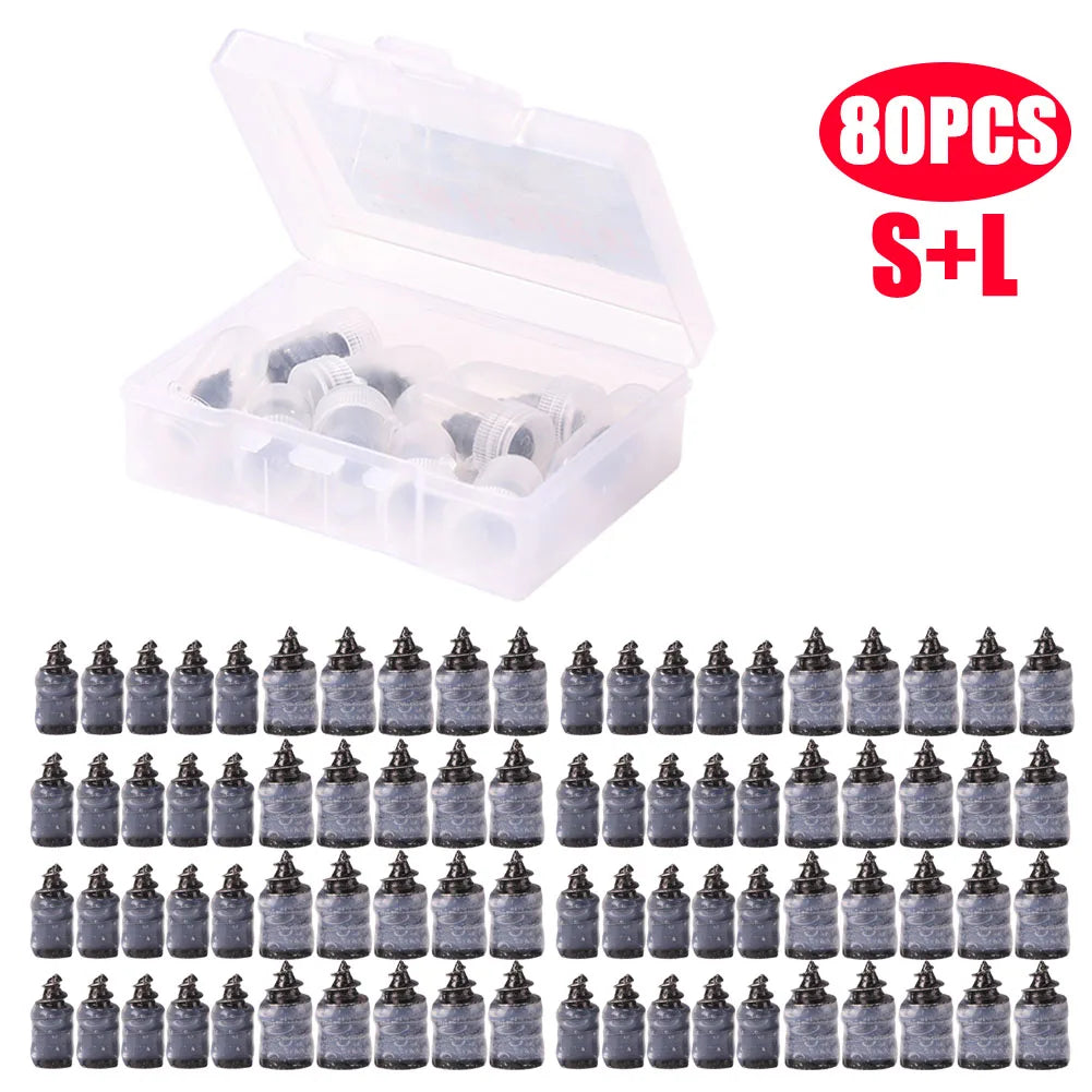 10-100PCS Universal Vacuum Car Tyre Repair Rubber Nail For Car Motorcycle Scooter Tubeless Tire Repair Kit Glue Free Tire Nails