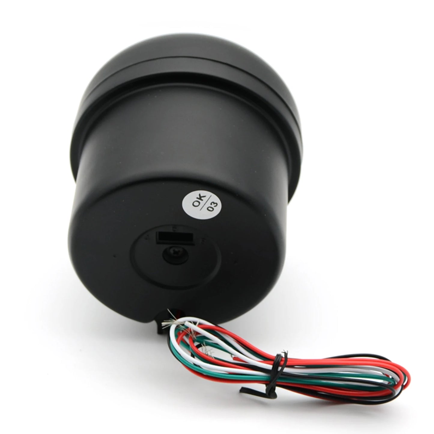 3.75inch Car Universal Black Tachometer Gauge Blue Interior light 0-8000 RPM For 8 7 6 5 4 3 2 1Cylinder Gasoline Vehicles