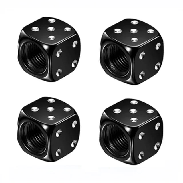 4 Pcs Aluminum Alloy Car Wheel Tire Valve Caps Tyre Rim Stem Covers Airdust Waterproof For Automobiles Motorcycles Trucks Bikes