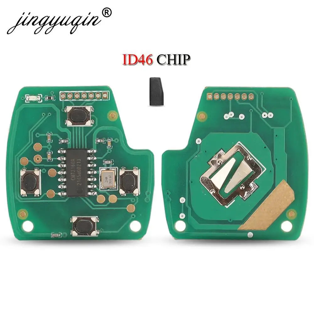 jingyuqin CWTWB1U545 433Mhz ID46 Chip 3/4 Buttons Smart Remote Key Fob For Honda Pilot 2005 2006 2007 2008 1788A-FWB1U545
