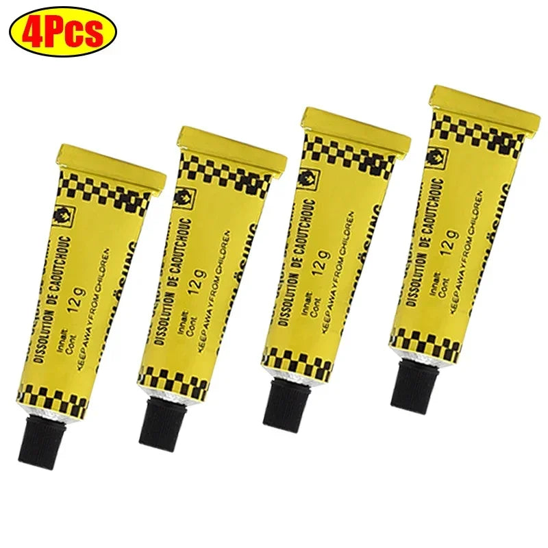Car Bike Truck Motorcycle Tire Repair Kit Studding Tool Set Tubeless Tyre Puncture Plug Patch Strip Glue Garage Tool Accessories