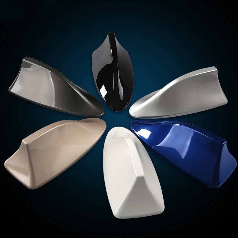 Car Antennas Shark Fin Antenna Auto Radio Signal Aerials Roof Antennas For Universal Kia/Nissan/Toyota/Hyundai/BMW Car Styling